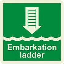 Посадочный штормтрап - Embarkation ladder 33.4104